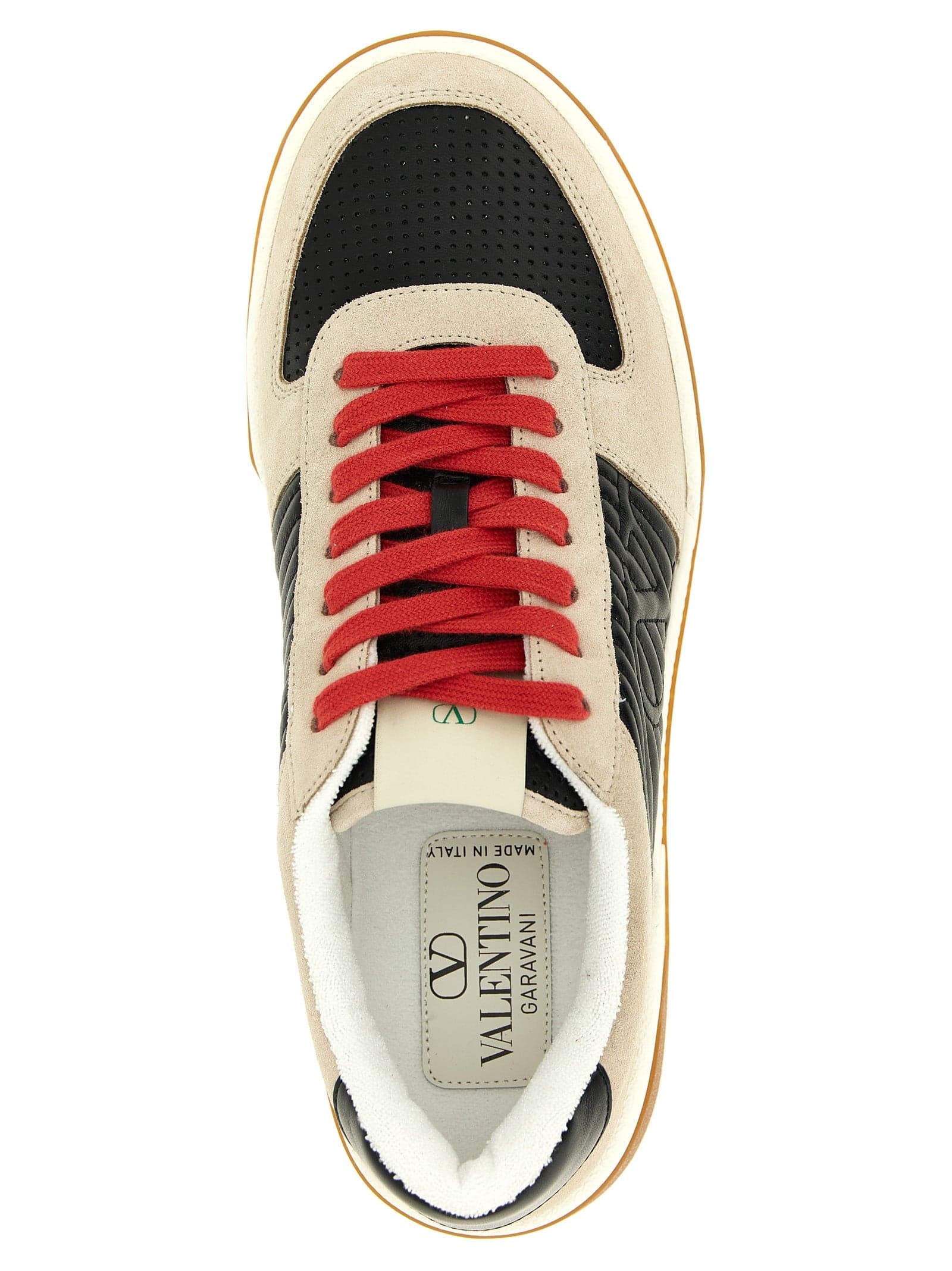 Valentino Garavani Multicolor Calfskin Sneakers - 4