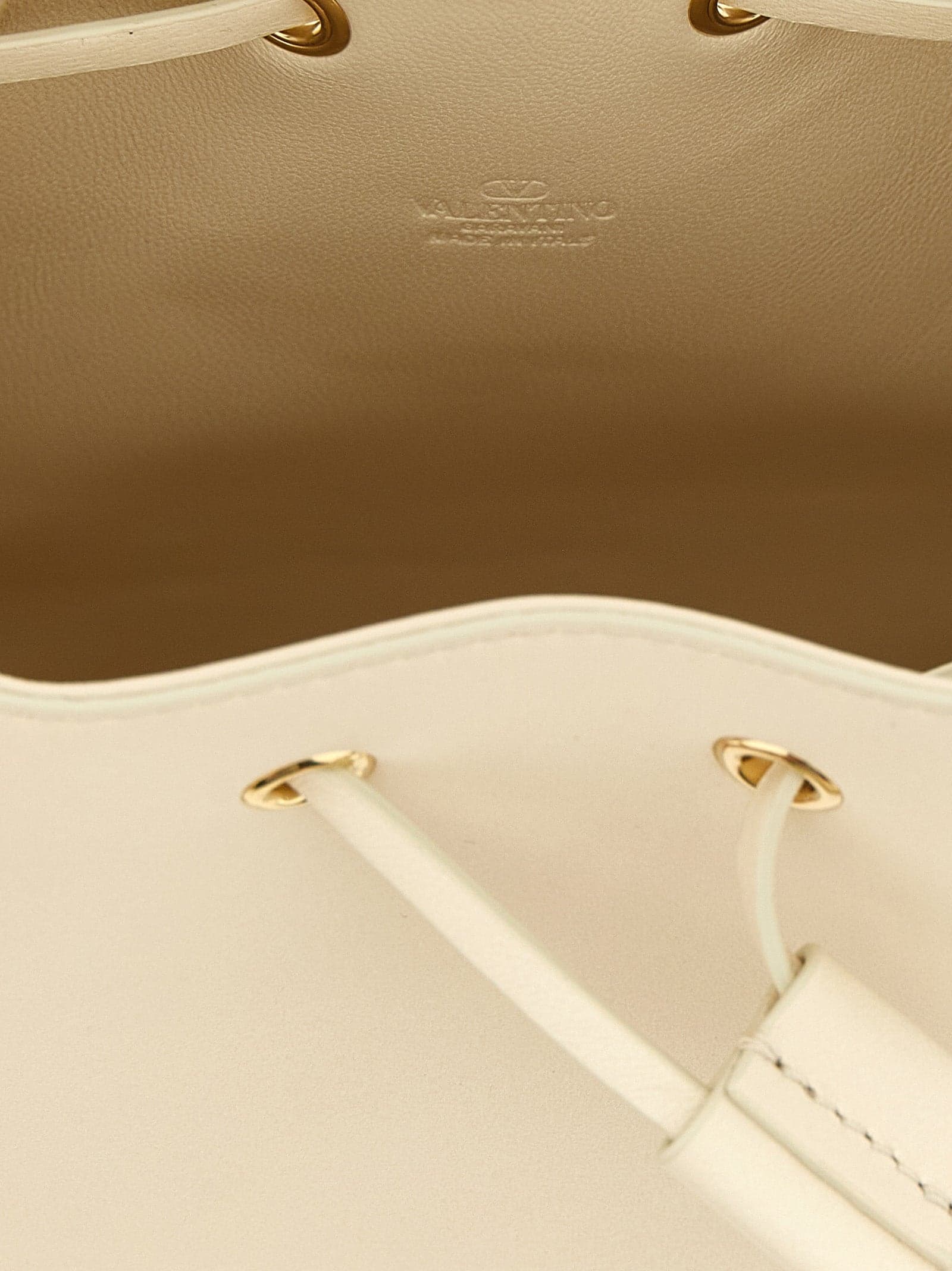 Valentino Garavani White Lamb Leather Crossbody Bag - 4