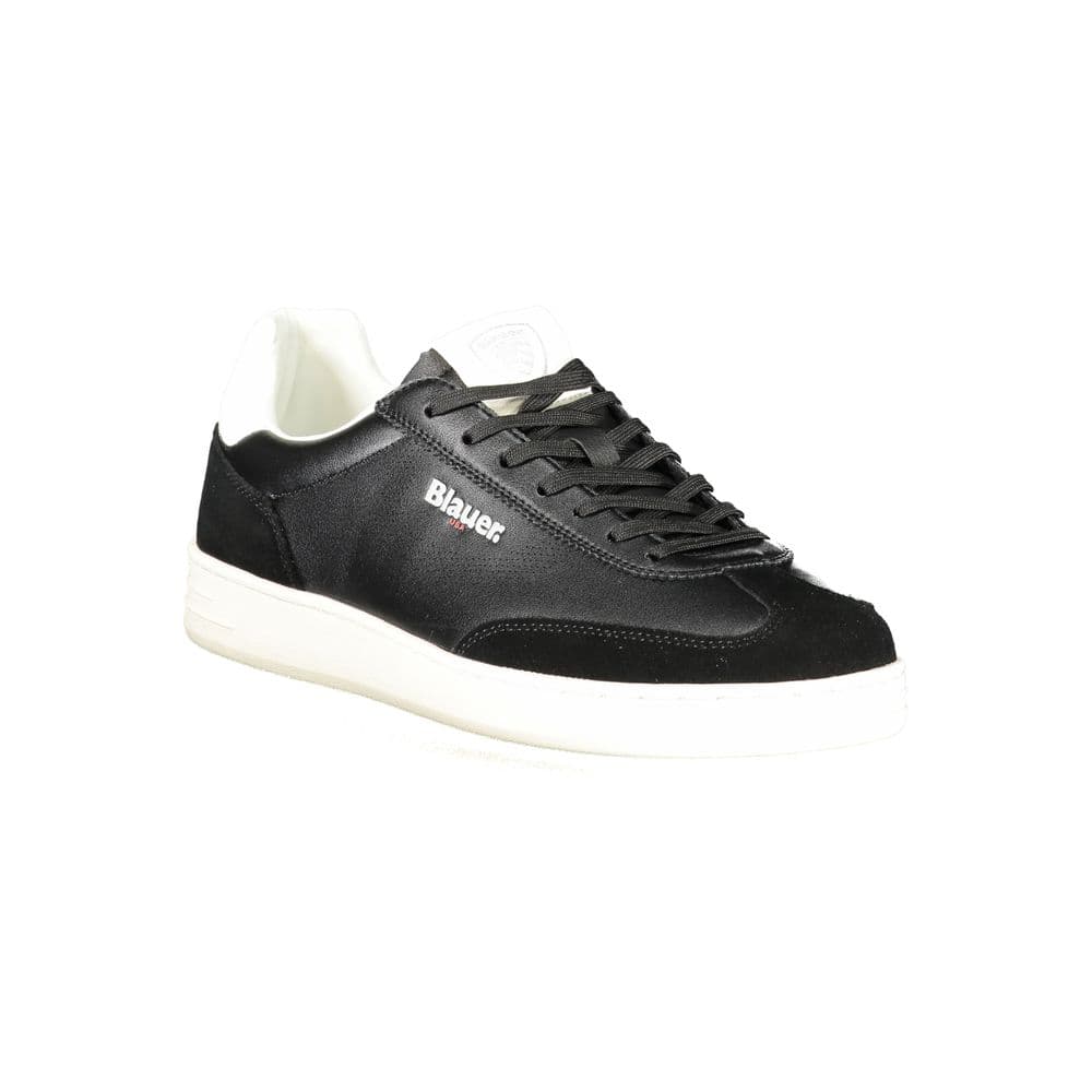 Blauer Black Polyurethane Men's Sneaker - 2