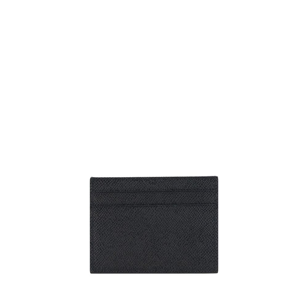 Dolce & Gabbana Black Calf Leather Bos Taurus Wallet - 2