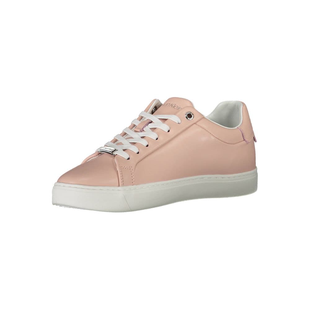 Calvin Klein Rosa Leather Women Sneaker - 3