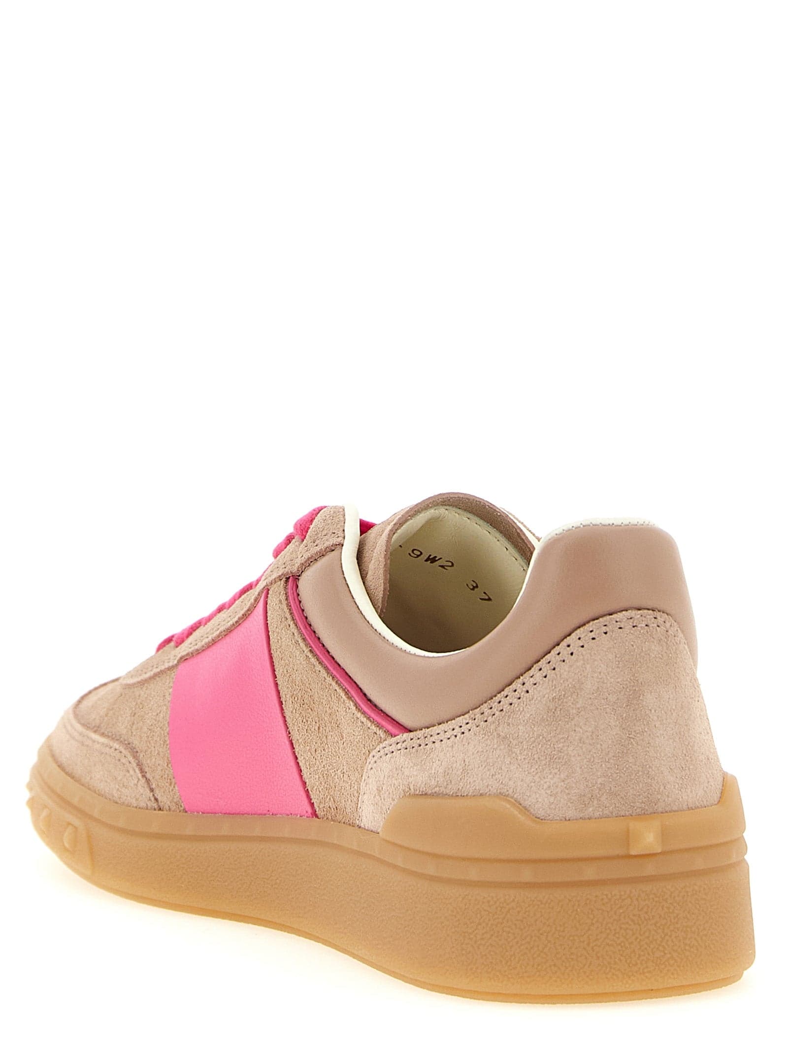 Valentino Garavani Multicolor Calfskin Low Top Sneakers - 3