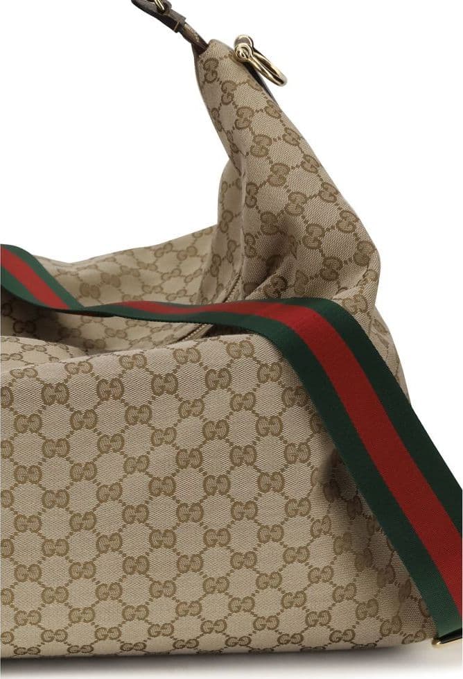 Gucci Beige Fabric Shoulder Bag - 4