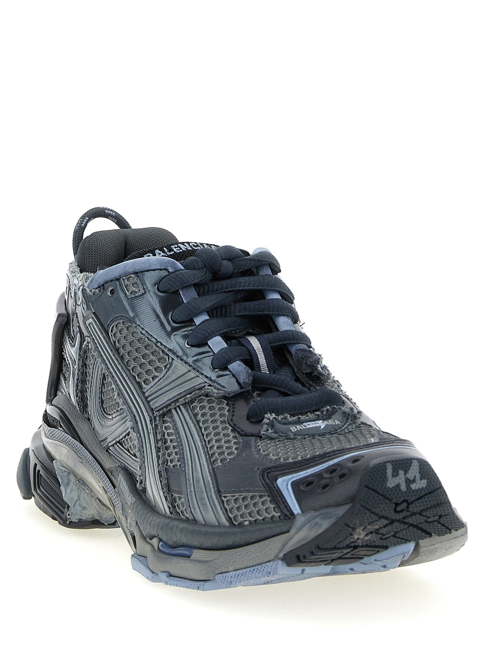 Balenciaga Gray Polyethylene Athletic Sneakers - 2