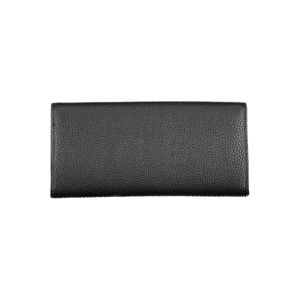 Tommy Hilfiger Black Polyurethane Women Wallet - 2
