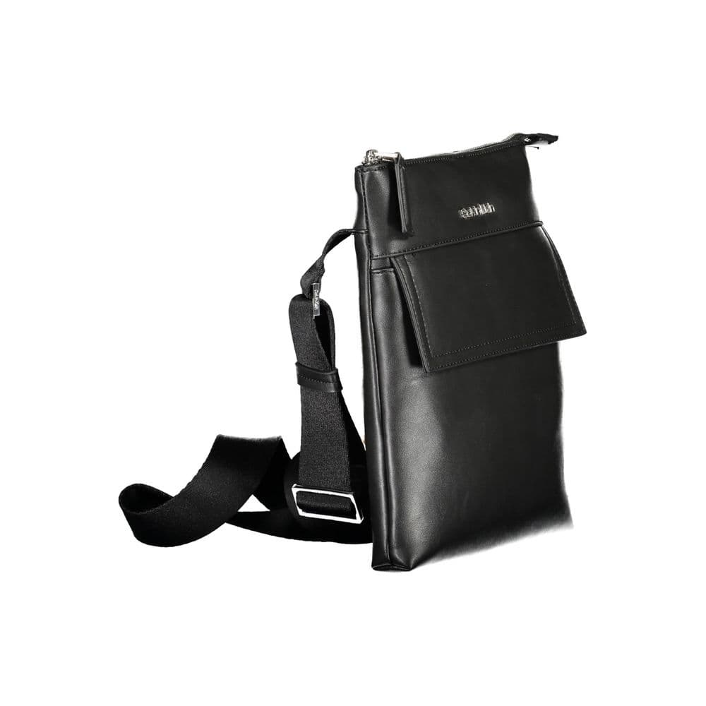 Calvin Klein Nero Polyester Men Shoulder Bag - 3
