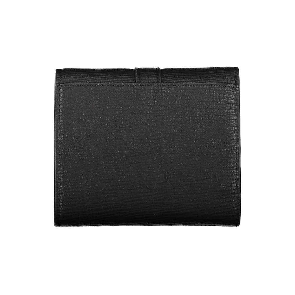 Tommy Hilfiger Nero Polyurethane Women Wallet - 2