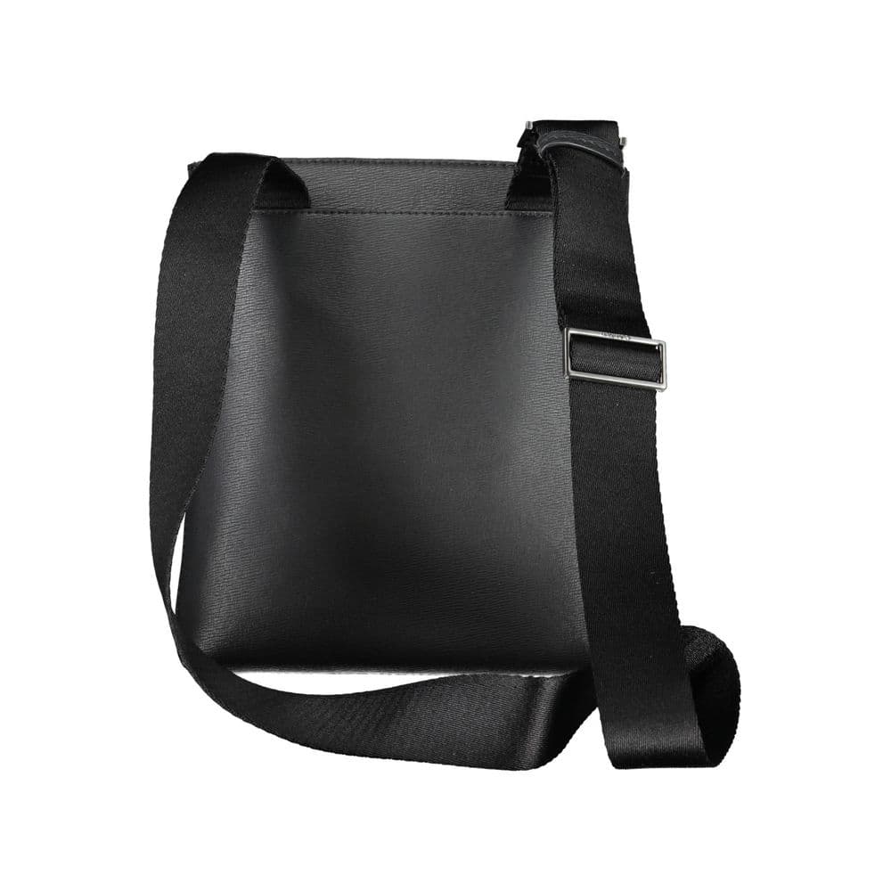 Calvin Klein Eco-Conscious Black Shoulder Bag with Logo - 3