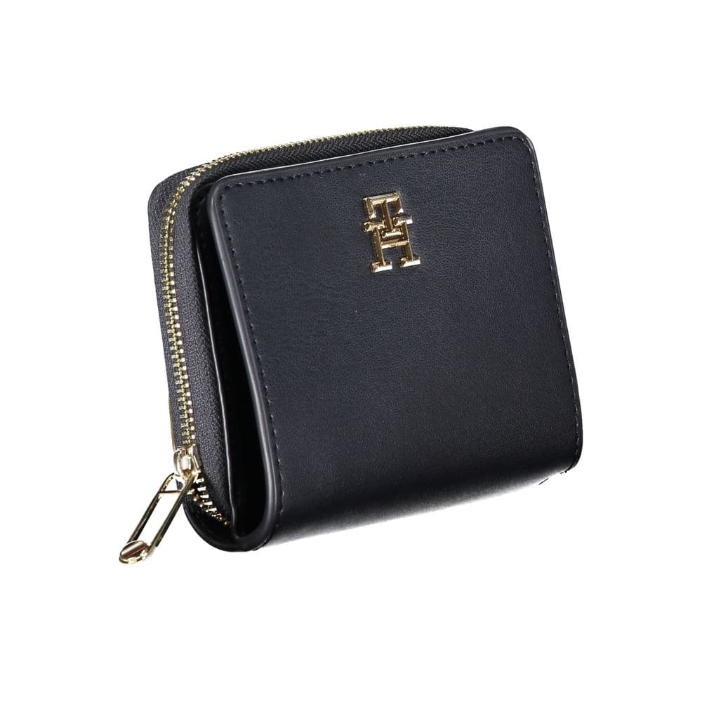 Tommy Hilfiger Sleek Blue Polyethylene Wallet - 3