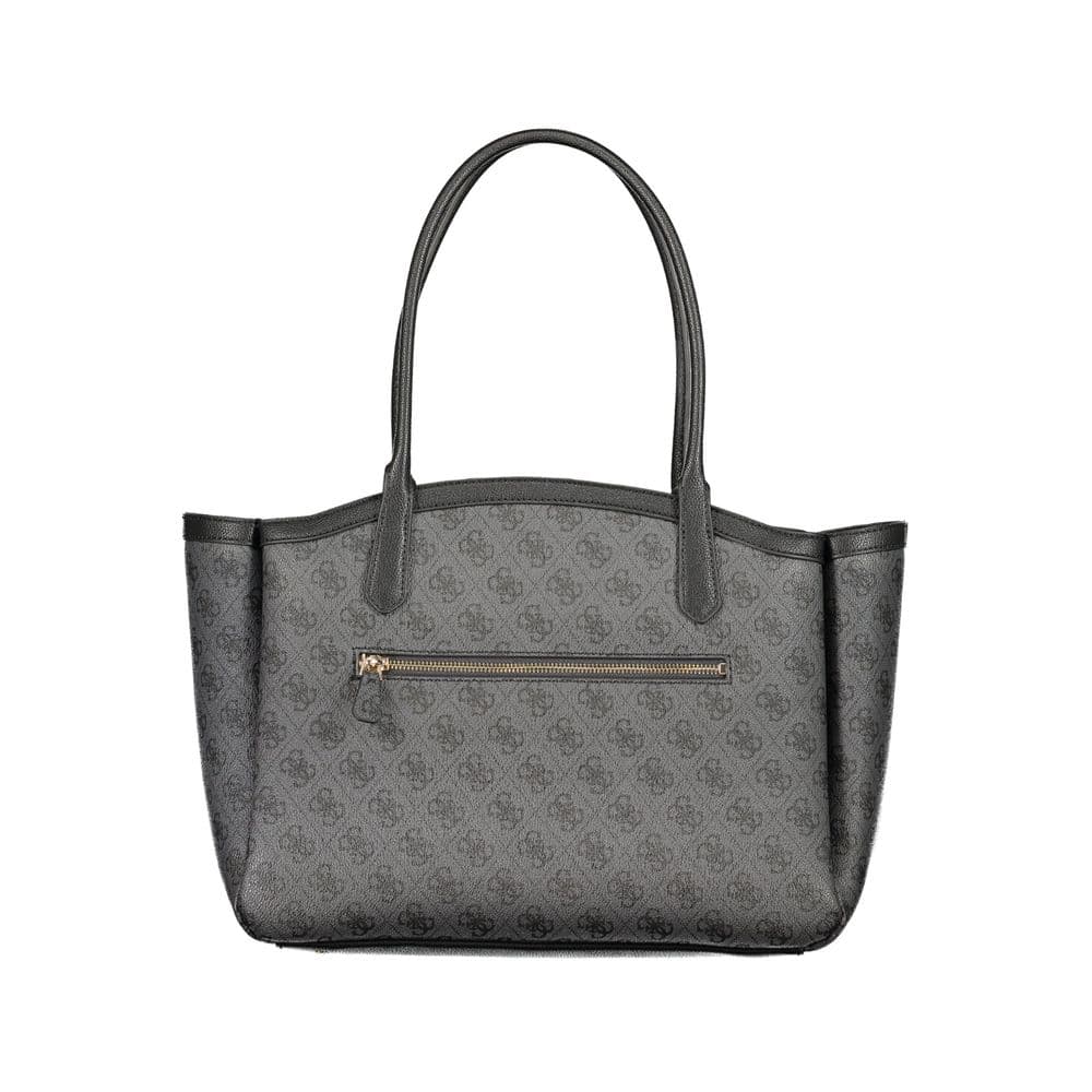 Guess Jeans Black Polyurethane Women's Bag - 2
