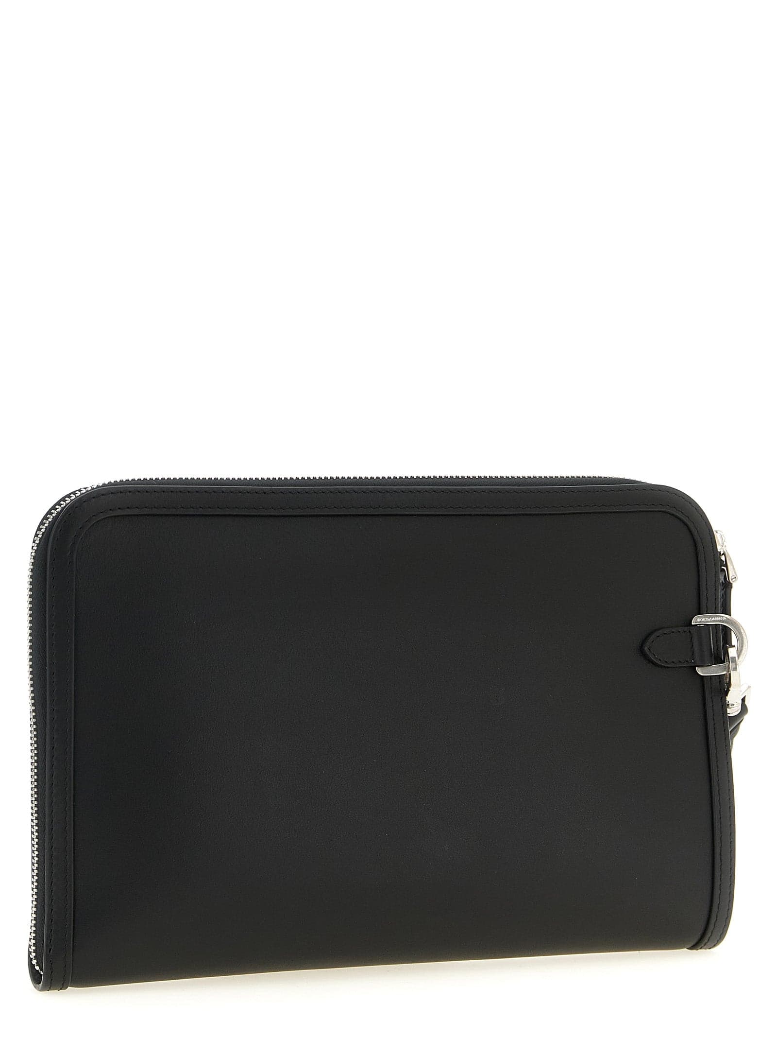 Dolce & Gabbana Bicolor Calfskin Clutch Bag - 2