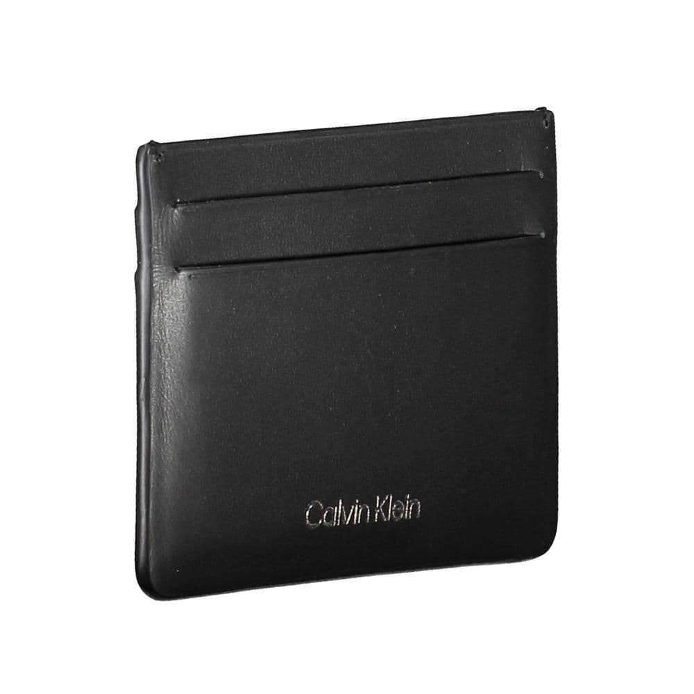Calvin Klein Black Leather Men Wallet - 3