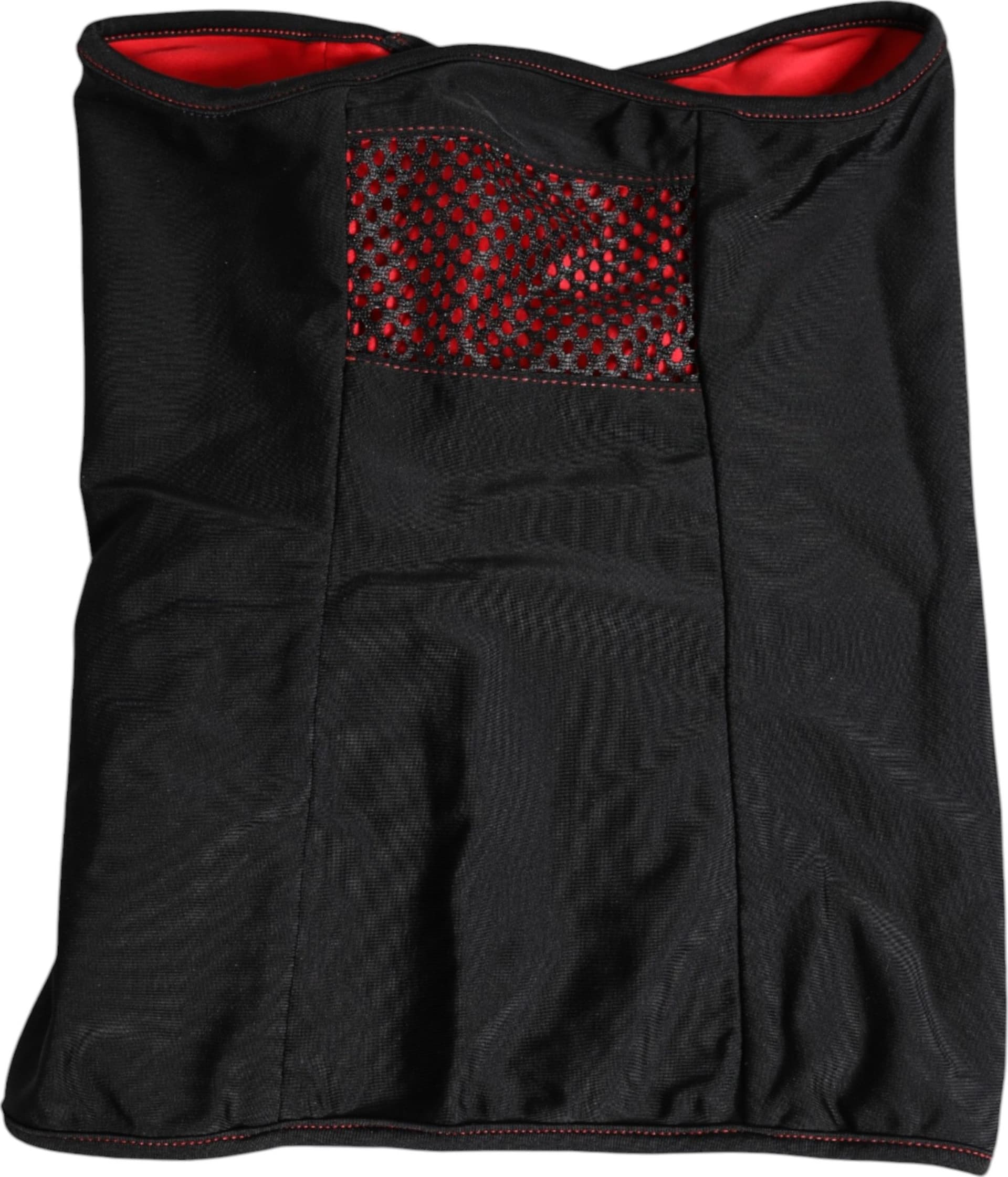 Dolce & Gabbana Black Nylon Knitted Neck Warmer Balaclava Scarf - 3