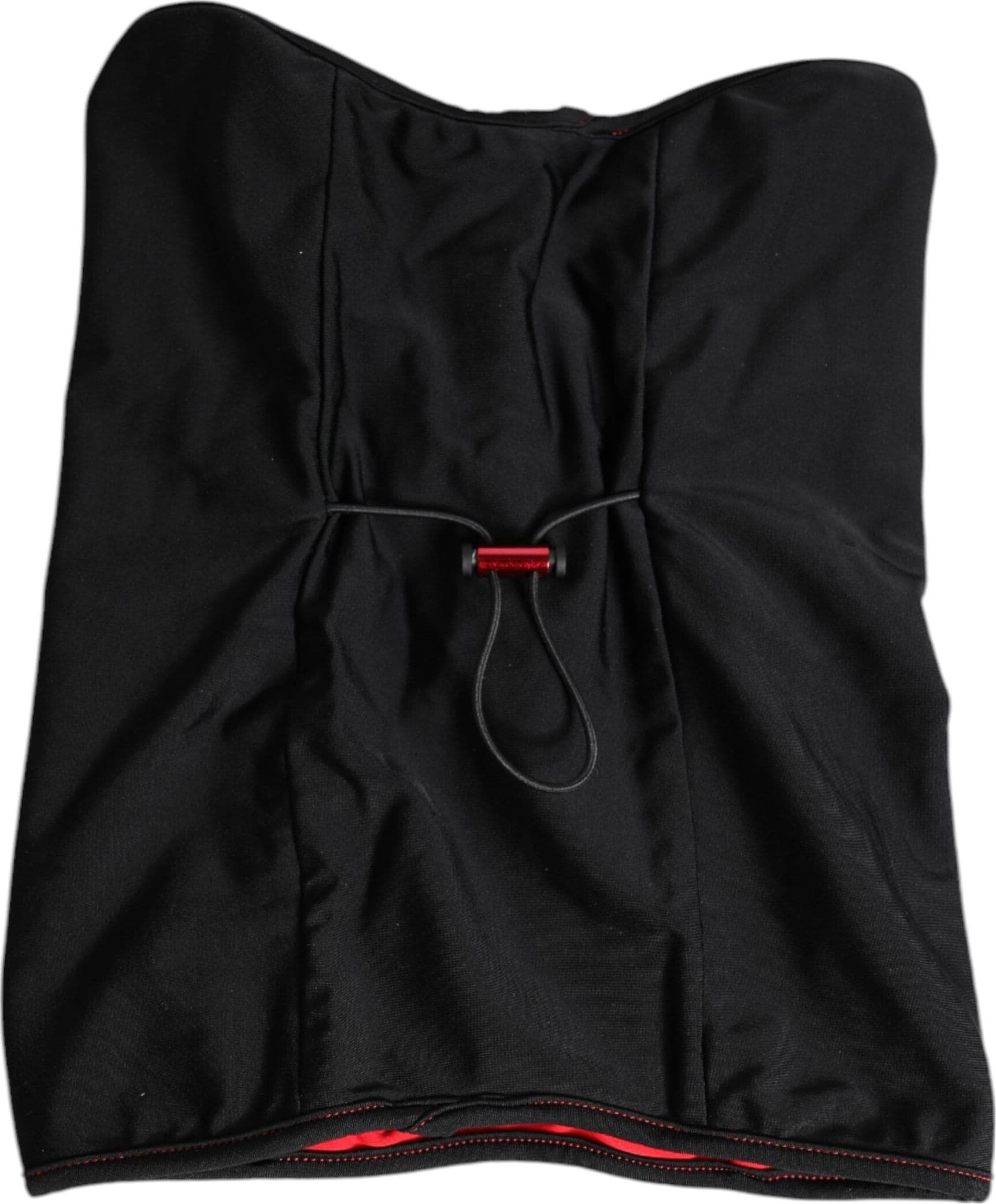 Dolce & Gabbana Black Nylon Knitted Neck Warmer Balaclava Scarf - 4