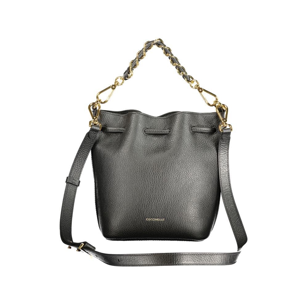 Coccinelle Black Leather Womens Bag - 2