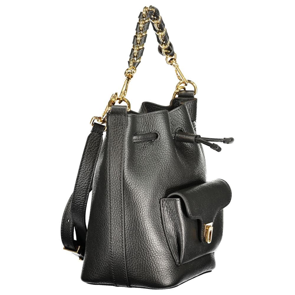 Coccinelle Black Leather Womens Bag - 3