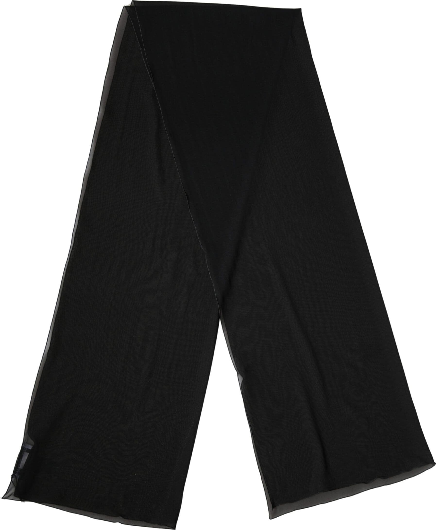 Dolce & Gabbana Black Silk Neck Wrap Shawl Stole 200cm x 64cm  Scarf - 2