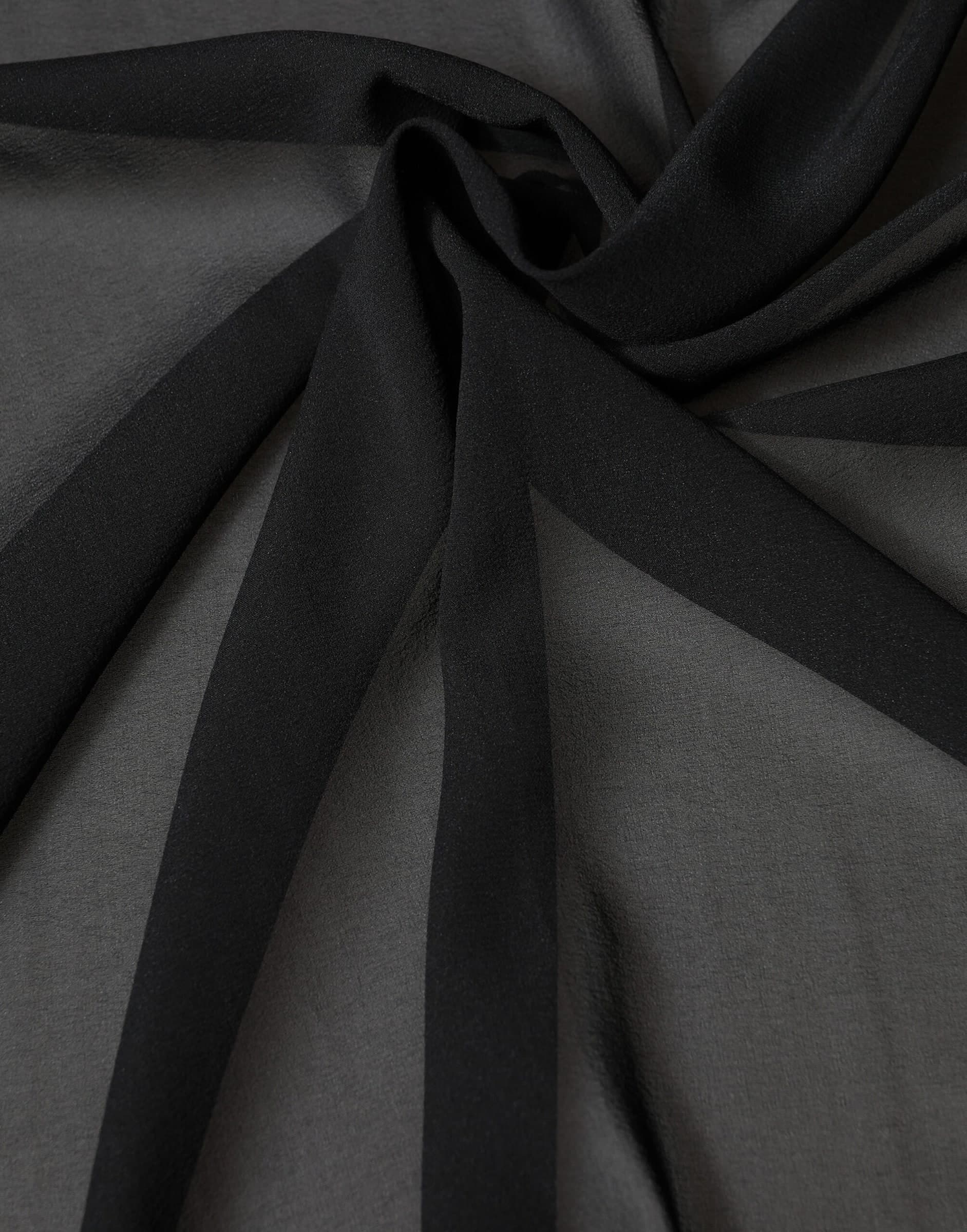 Dolce & Gabbana Black Silk Neck Wrap Shawl Stole 200cm x 64cm  Scarf - 4