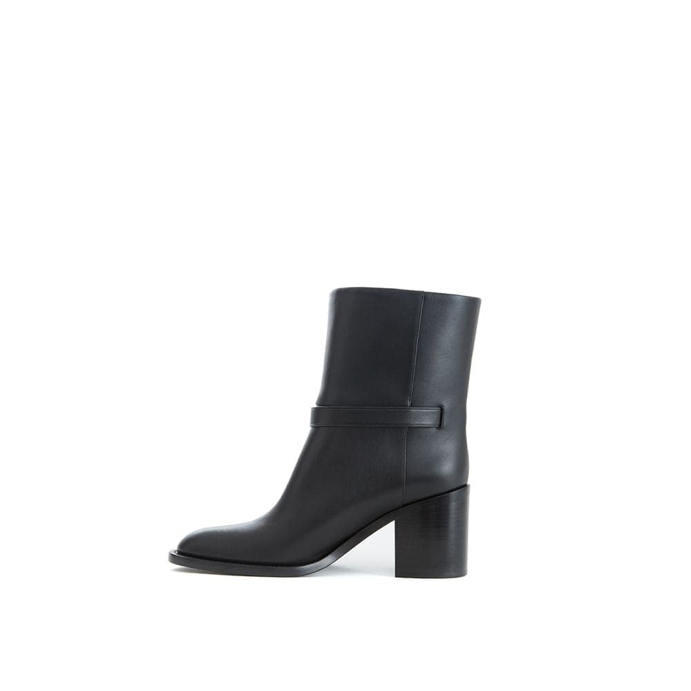 Burberry Black Leather Ankle Boots - 2