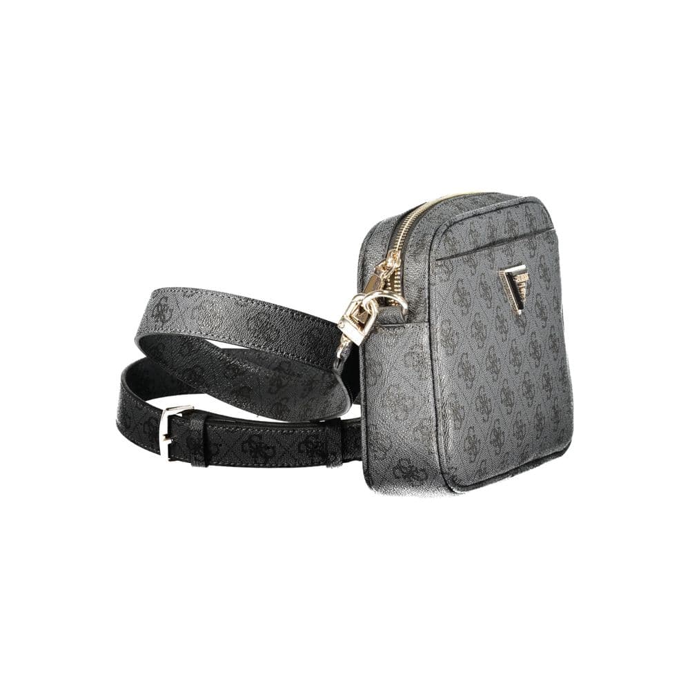 Guess Jeans Nero Poliuretano Women Handbag - 3