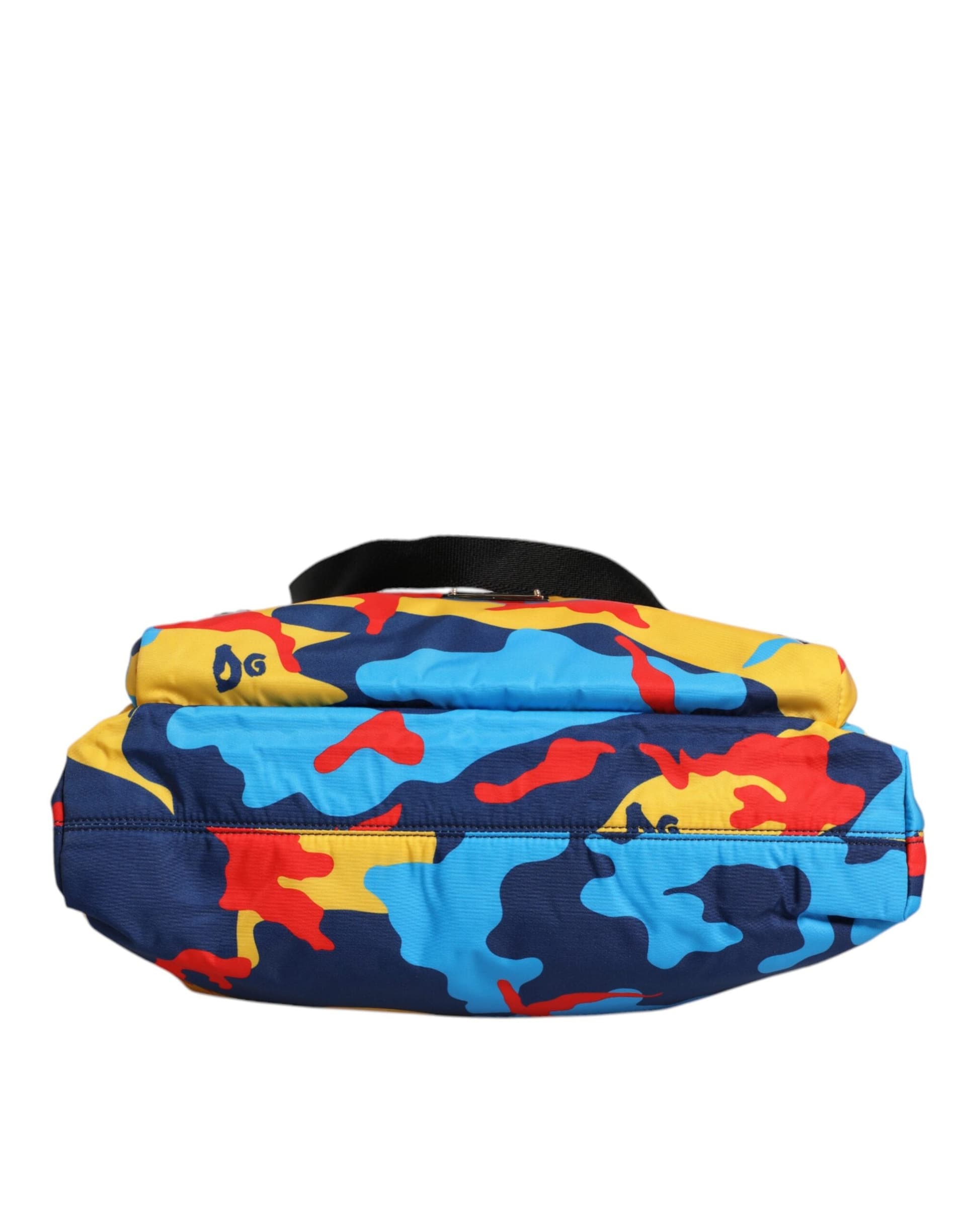 Dolce & Gabbana Multicolor Camouflage Nylon Shopping Tote Bag - 6