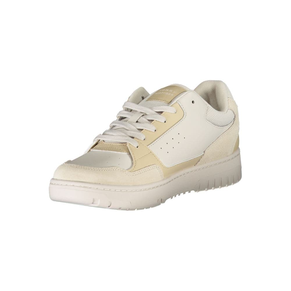 Tommy Hilfiger Beige Polyurethane Men Sneaker - 3