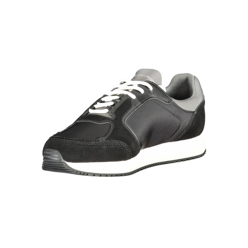 Calvin Klein Black Polyurethane Men Sneaker - 3