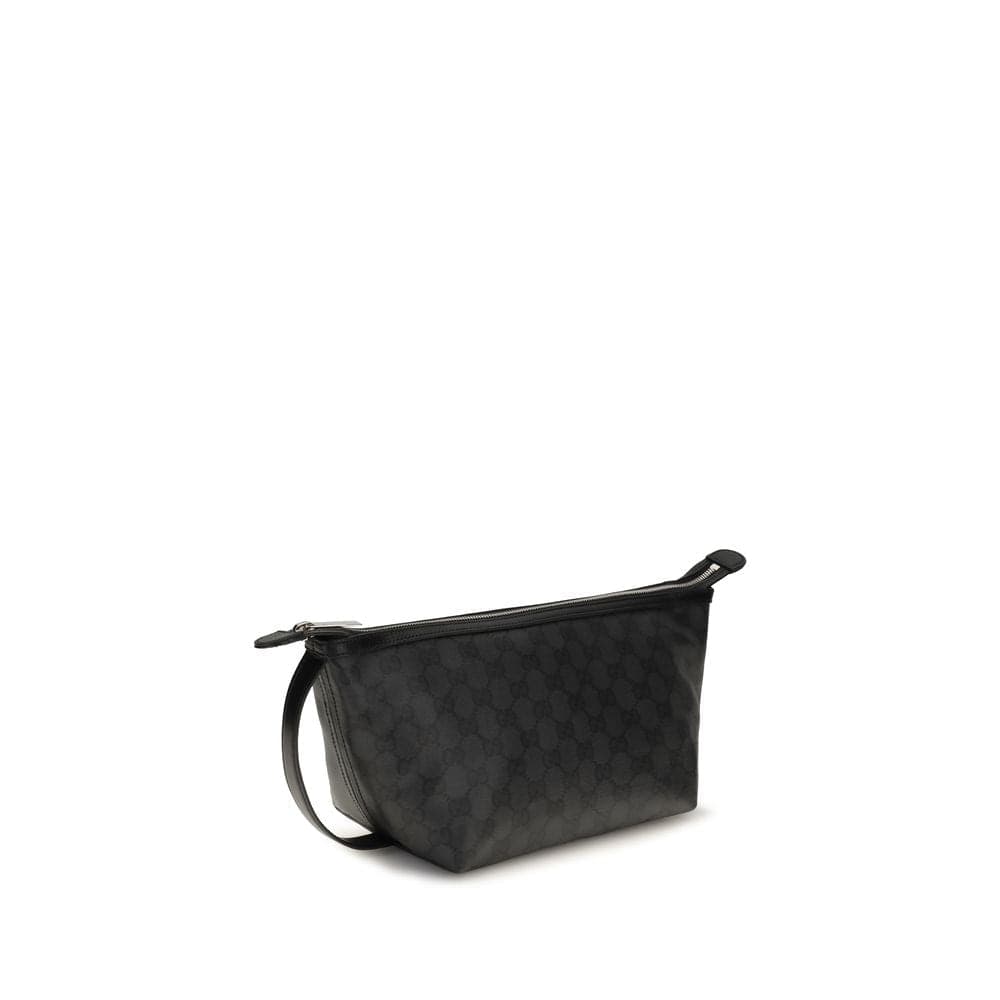 Gucci Black Cotton Clutch Bag - 2