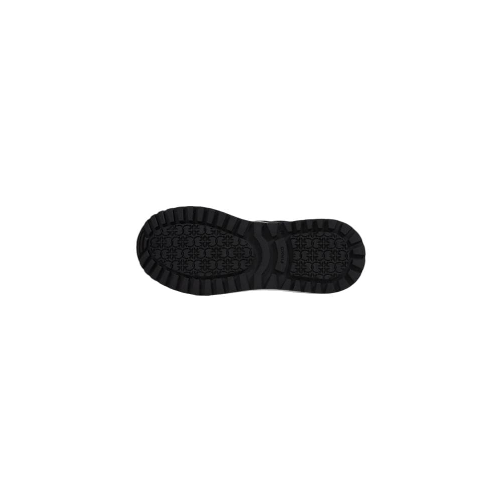 PINKO Black Leather Low Top Sneakers - 5