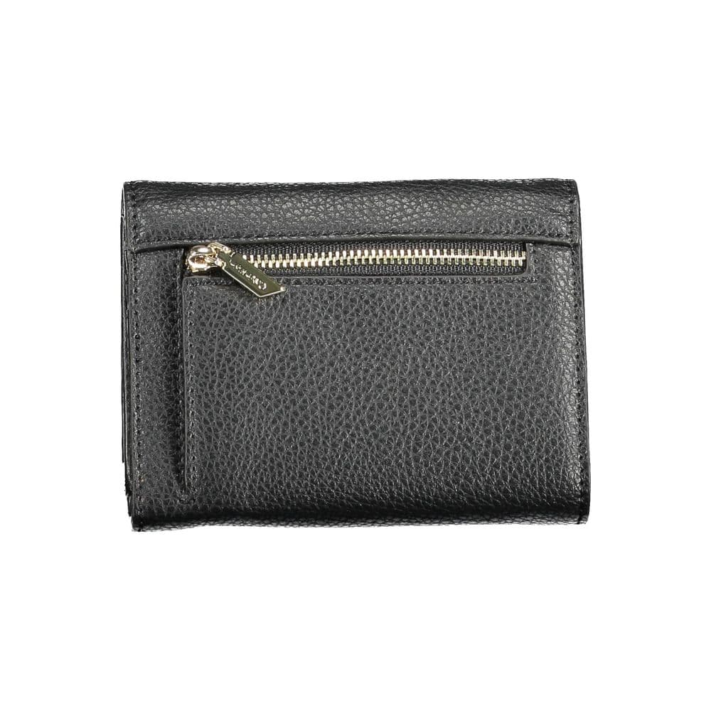 Calvin Klein Black Polyurethane Women Wallet - 2