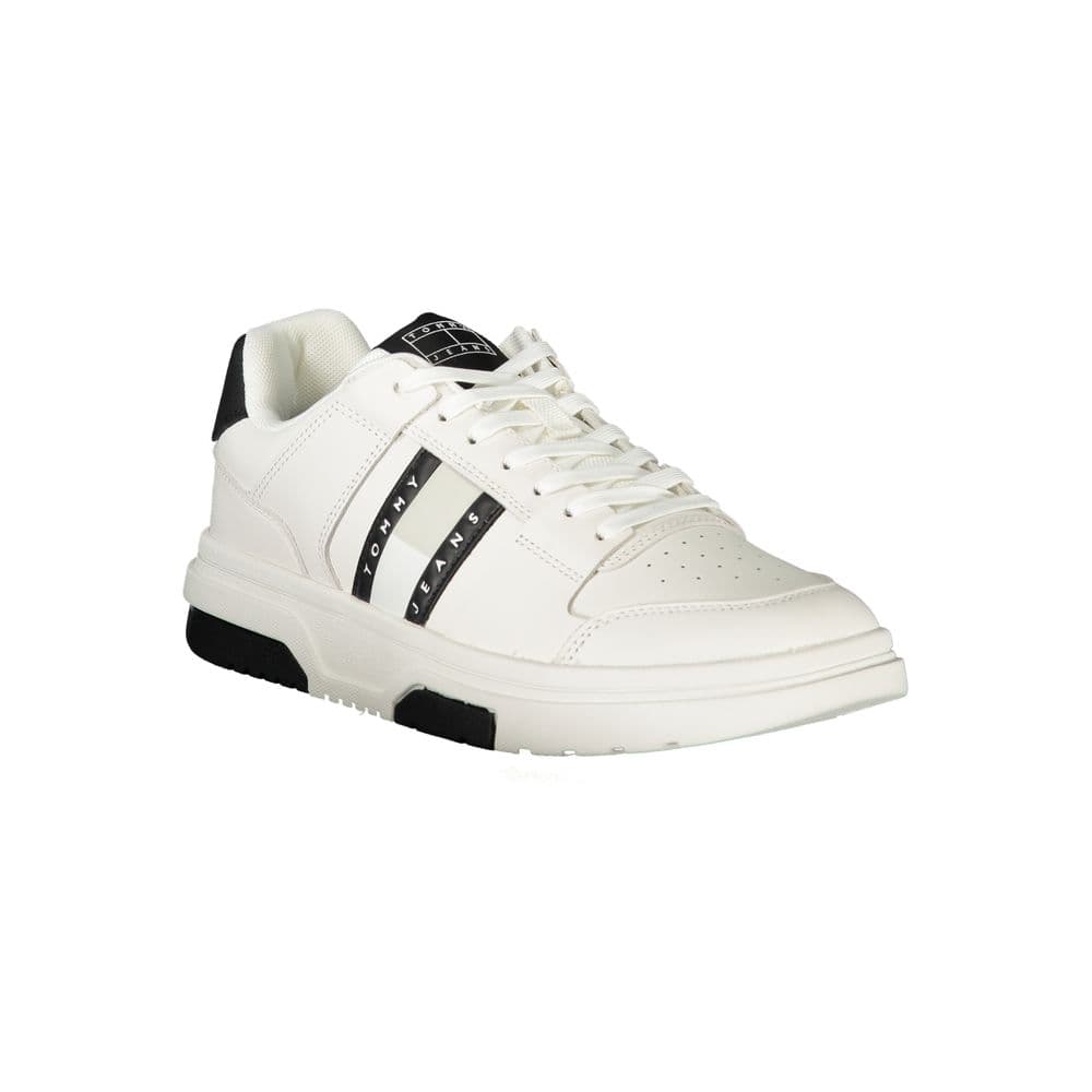 Tommy Hilfiger Bianco Polyurethane Men Sneaker - 2