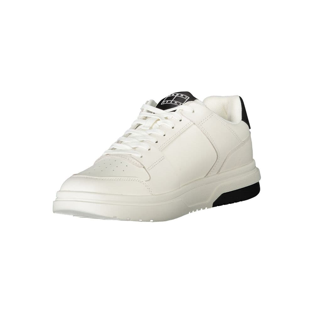 Tommy Hilfiger Bianco Polyurethane Men Sneaker - 3