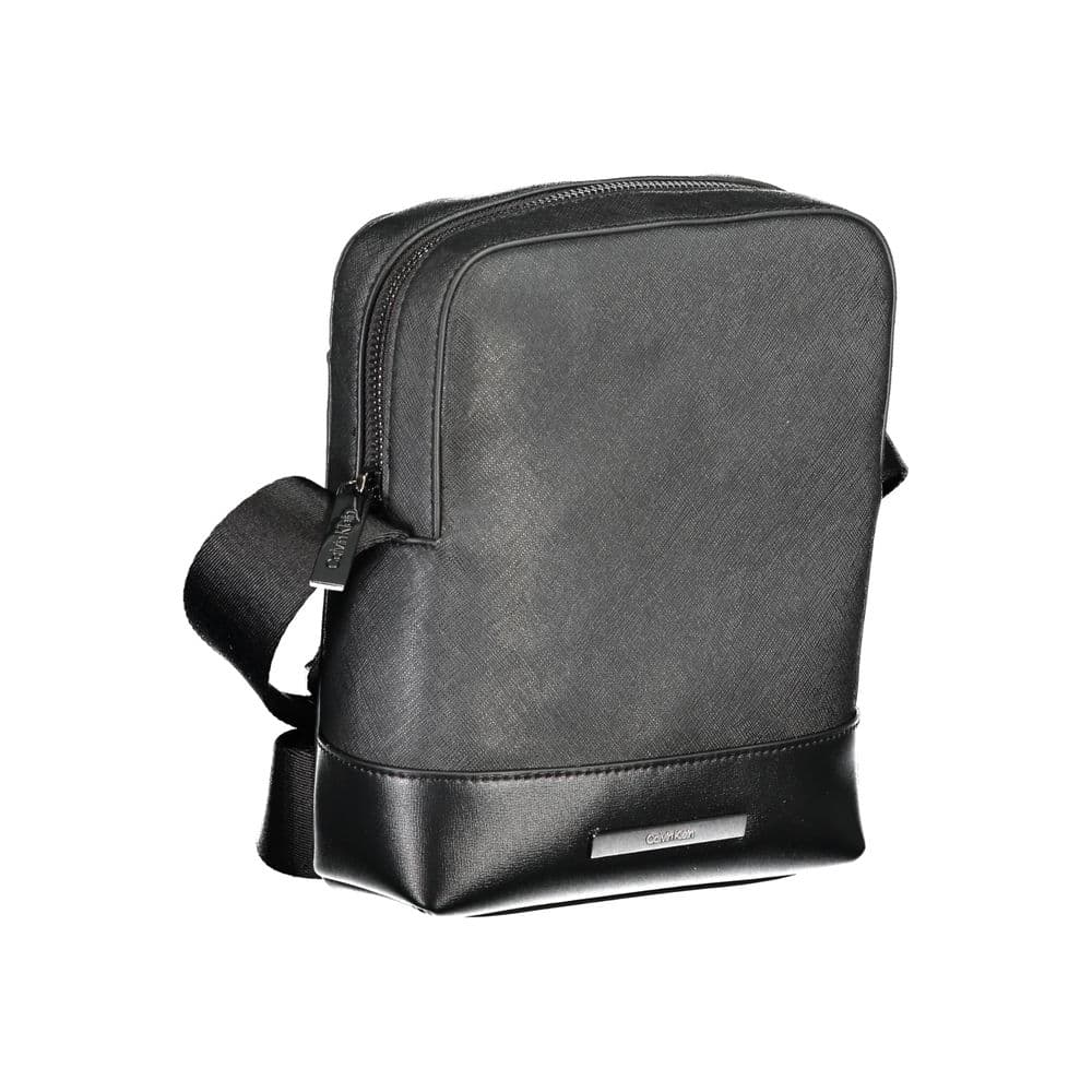 Calvin Klein Nero Polyester Men Shoulder Bag - 3