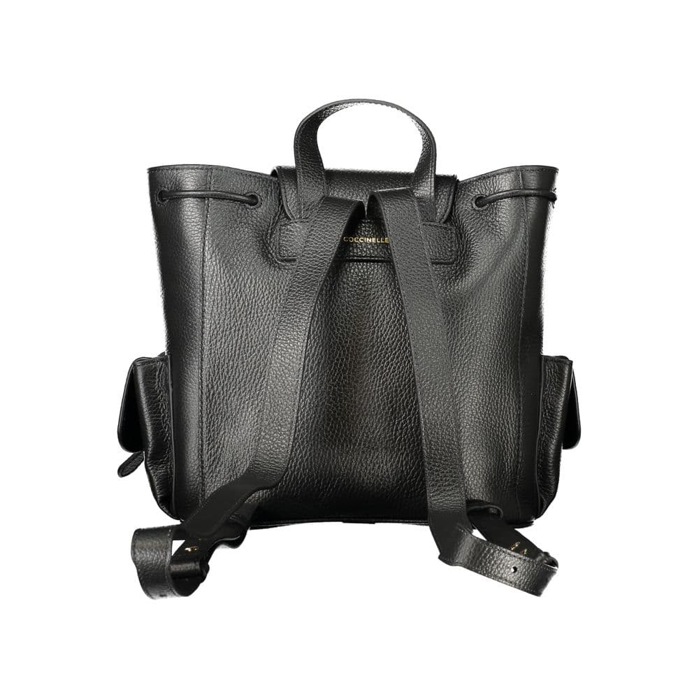 Coccinelle Nero Leather Women's Backpack - 2