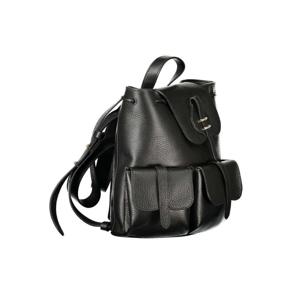 Coccinelle Nero Leather Women's Backpack - 3