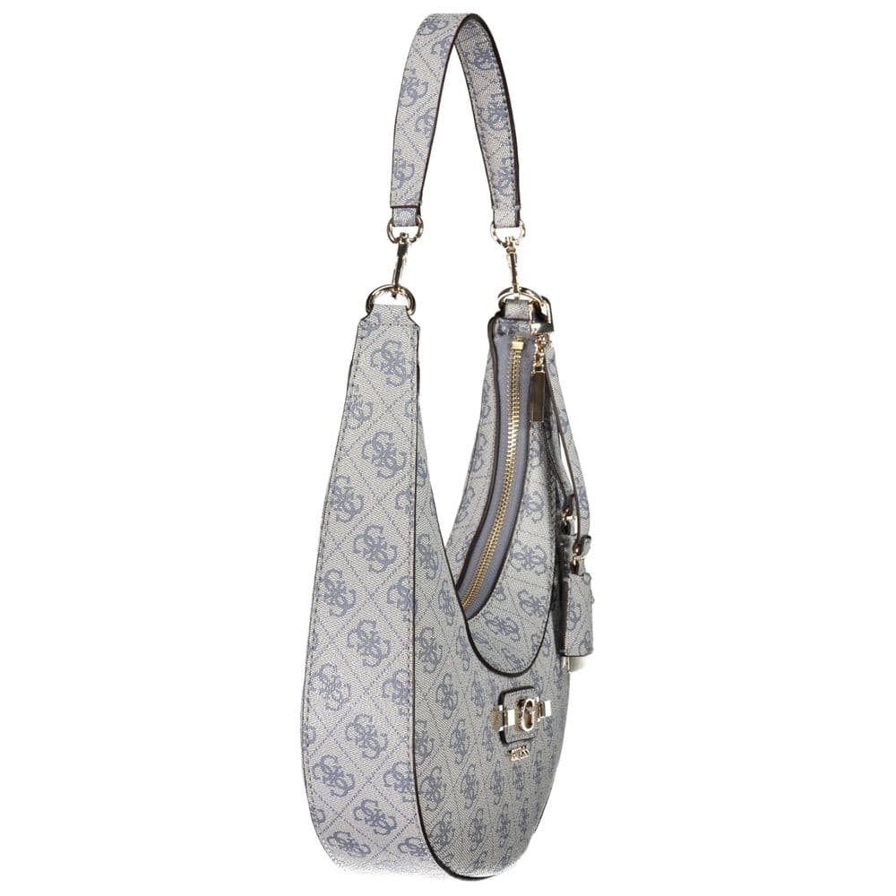 Guess Jeans Azzurro Poliuretano Women's Bag - 3