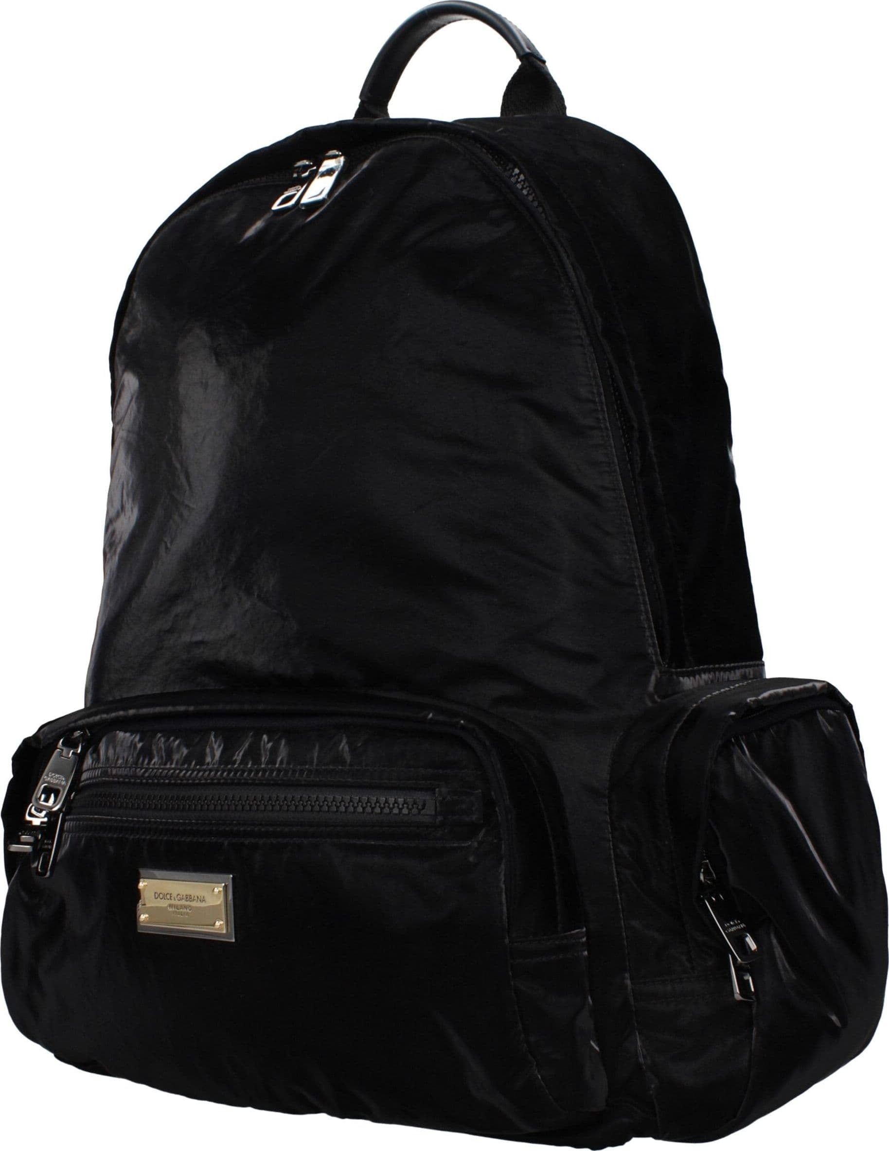 Dolce & Gabbana Black Nylon Backpack - 2