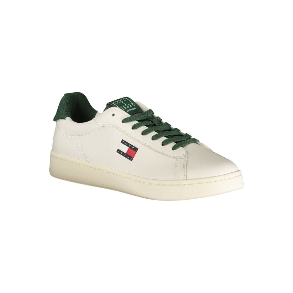 Tommy Hilfiger Bianco Polyurethane Men Sneaker - 2