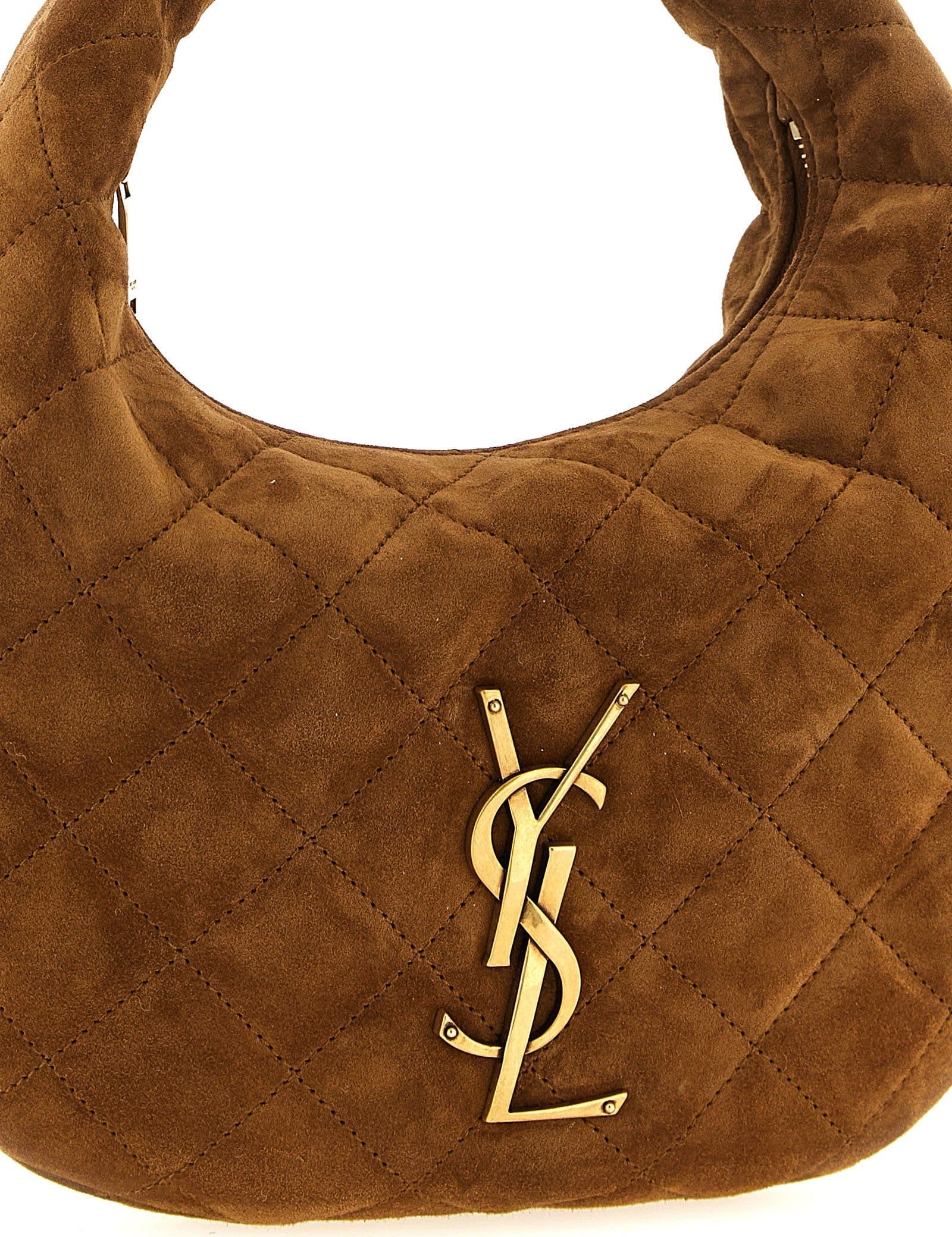 Saint Laurent Brown Calfskin Handbag - 3