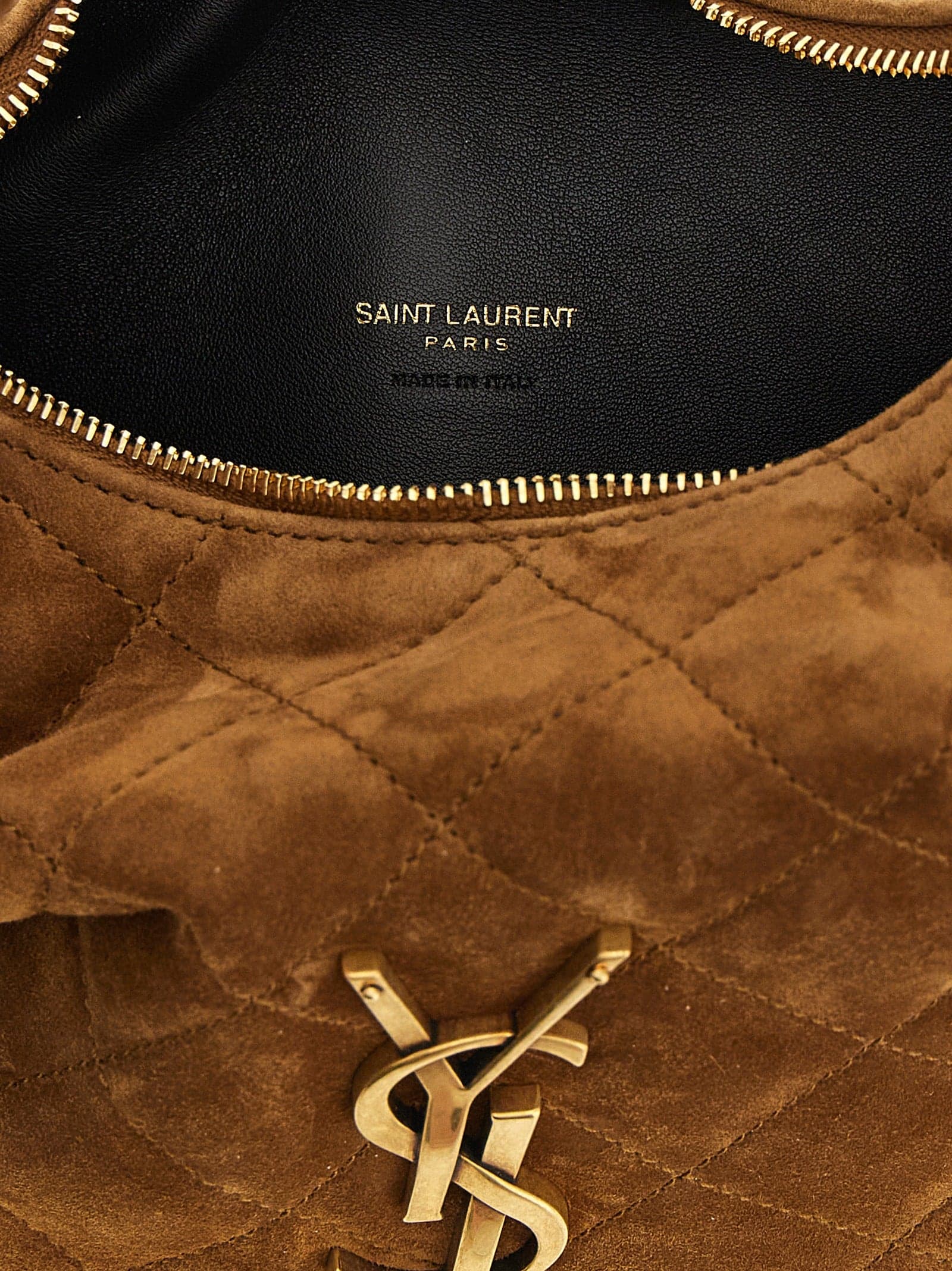 Saint Laurent Brown Calfskin Handbag - 4