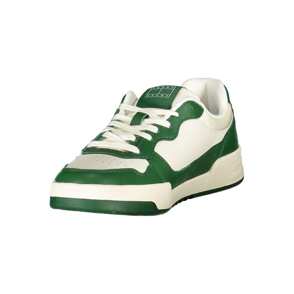 Tommy Hilfiger White Polyurethane Men Sneaker - 3