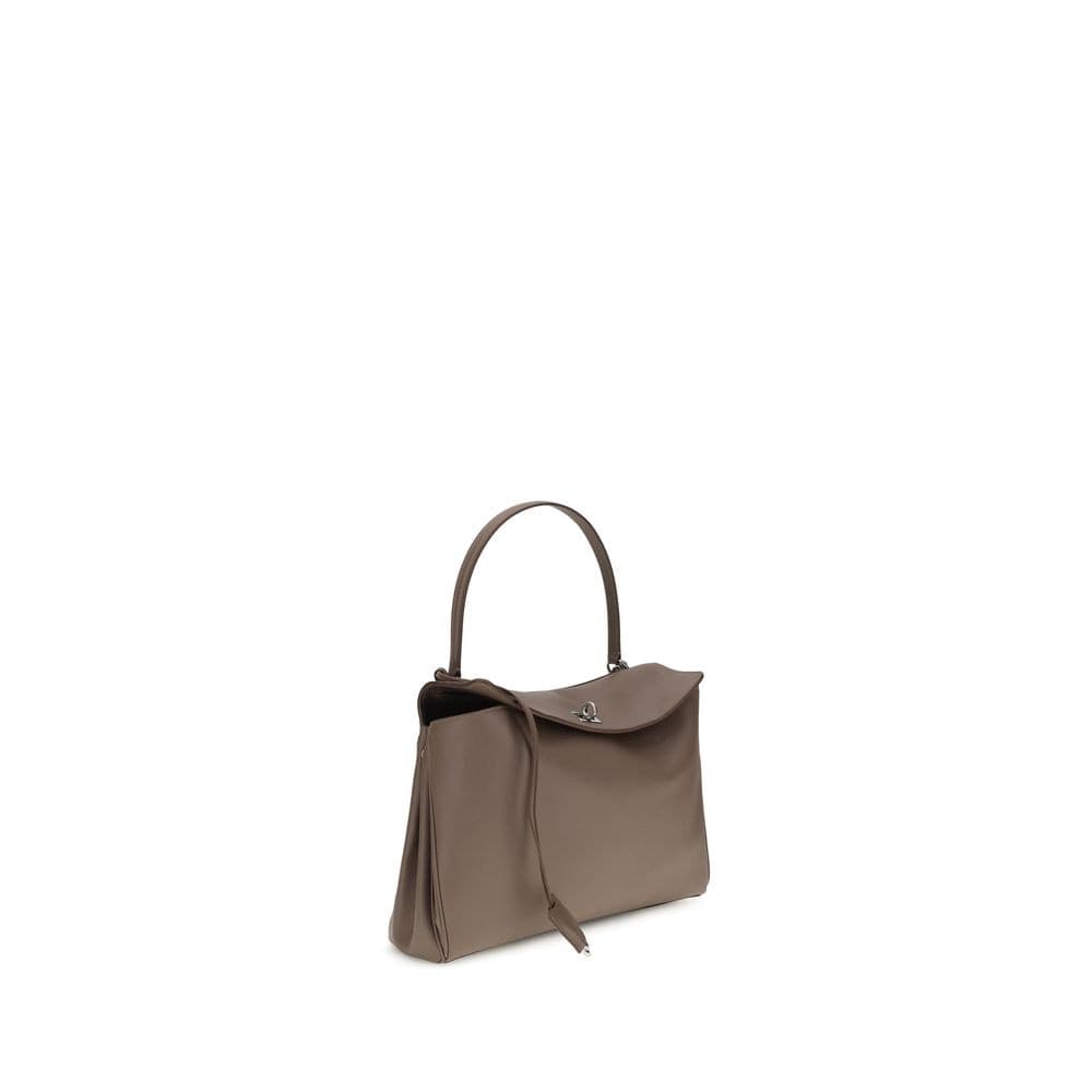 Balenciaga Gray Calf Leather Bos Taurus Shoulder Bag - 2