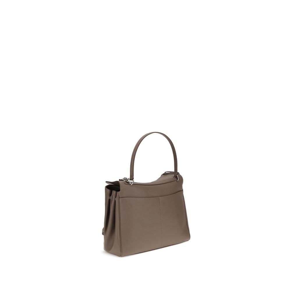 Balenciaga Gray Calf Leather Bos Taurus Shoulder Bag - 3
