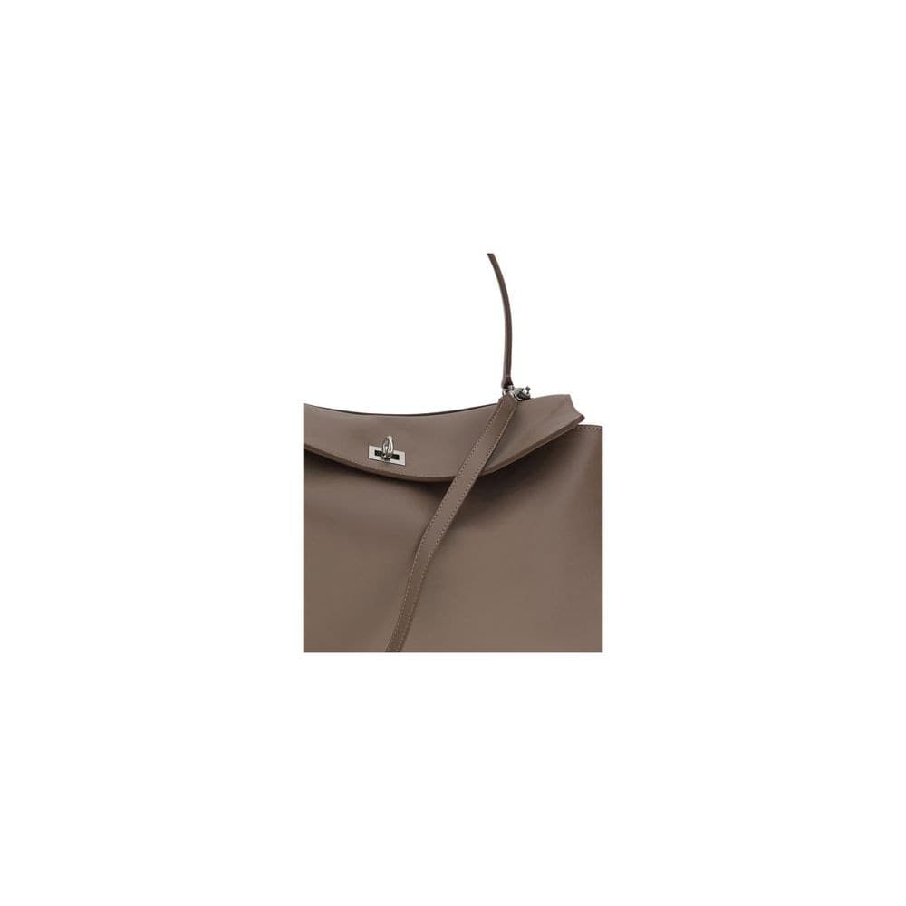Balenciaga Gray Calf Leather Bos Taurus Shoulder Bag - 4