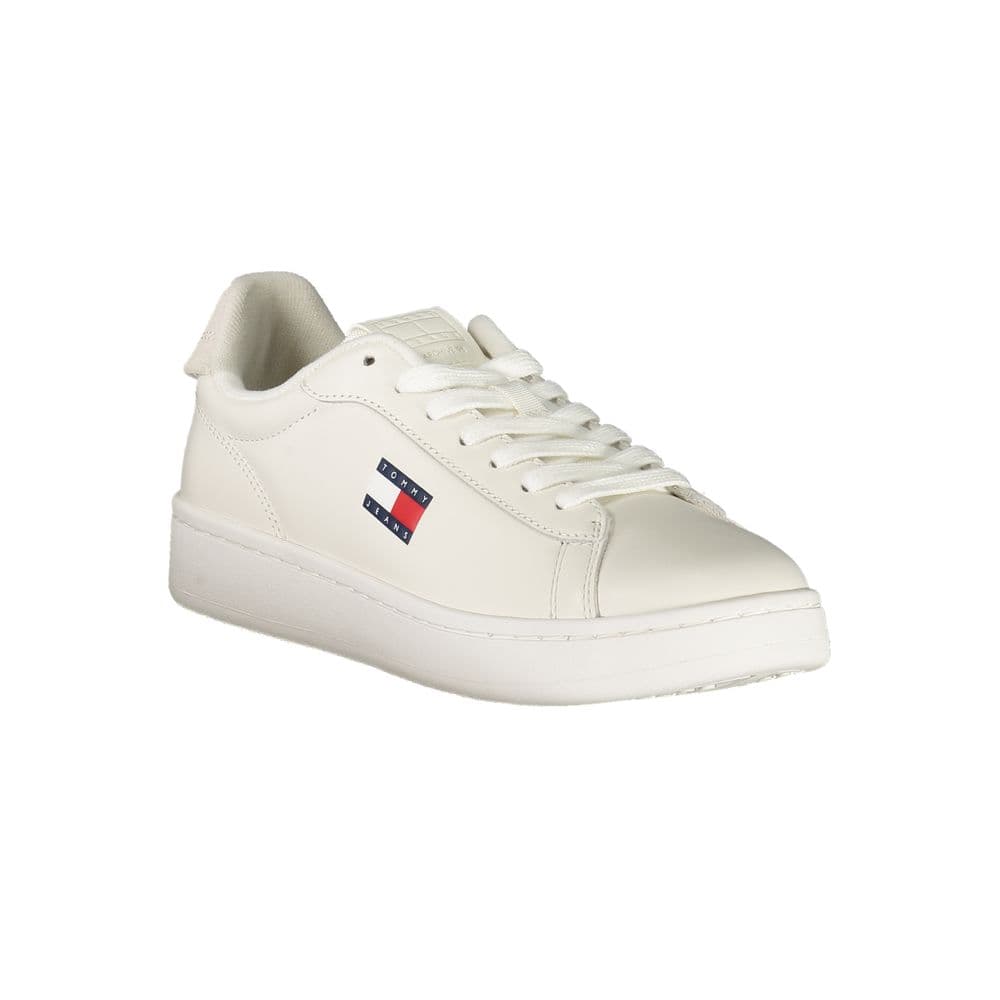 Tommy Hilfiger Bianco Polyurethane Women Sneaker - 2