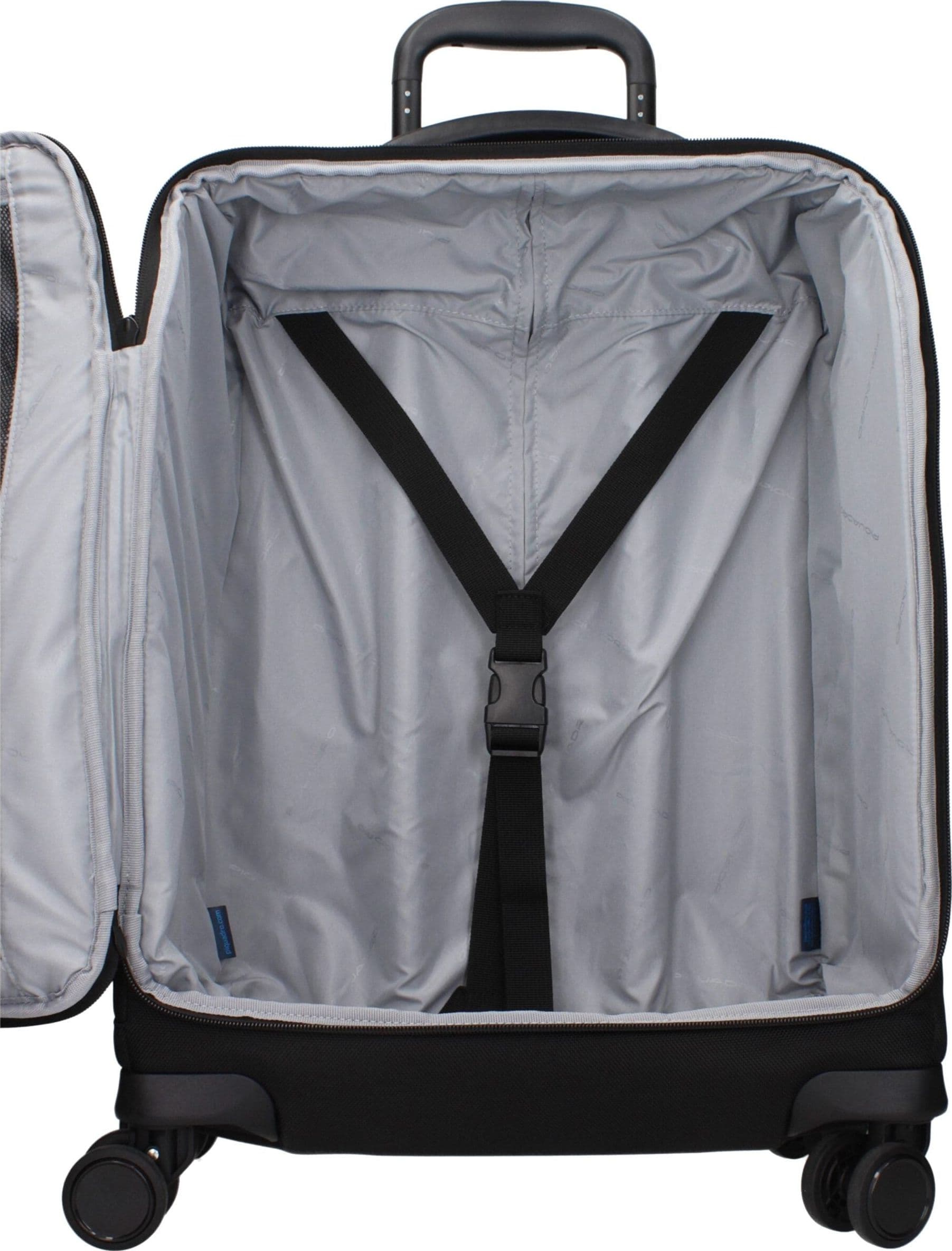 Piquadro Black Fabric Luggage And Travel - 4