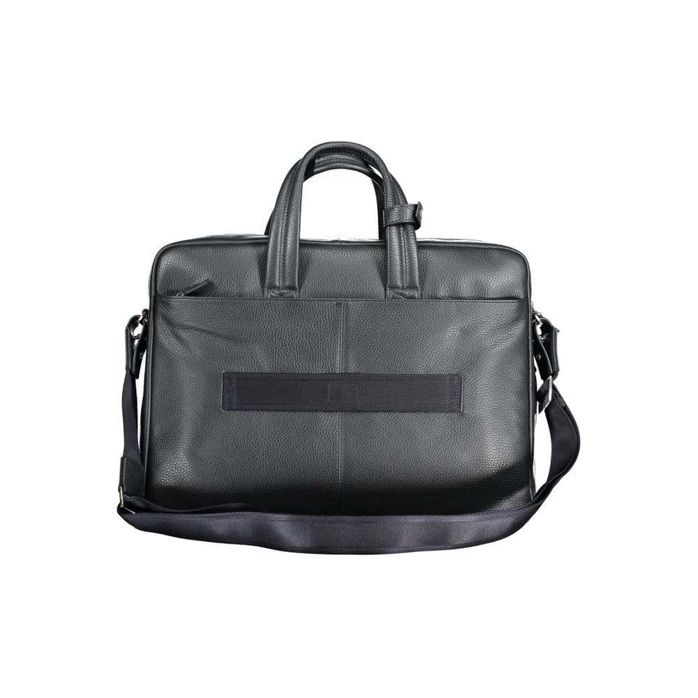 Piquadro Blu Leather Men Briefcase - 2