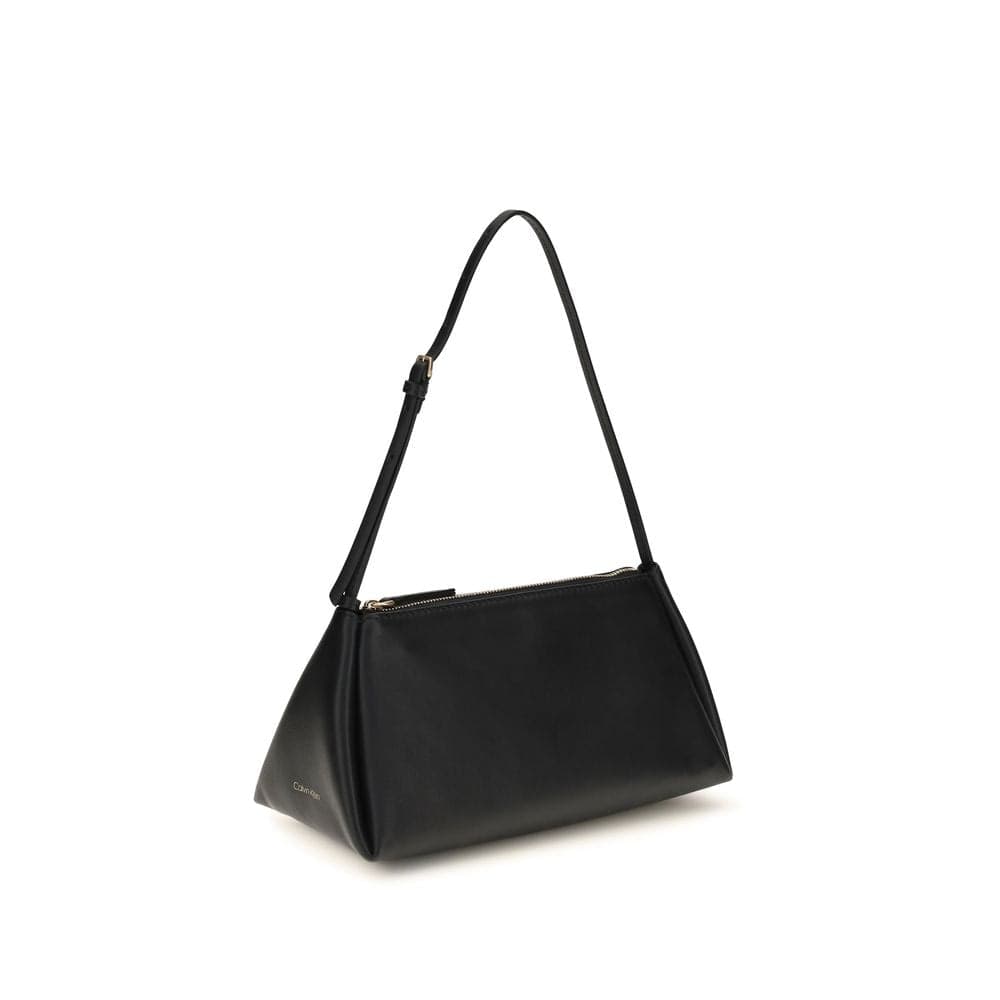 Calvin Klein Black Calf Leather Bos Taurus Handbag - 2