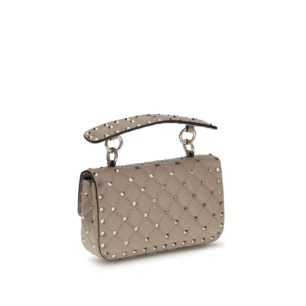 Valentino Garavani Pink Calf Leather Bos Taurus Handbag - 3
