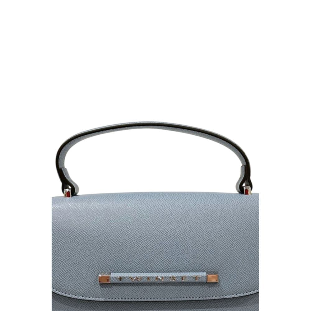 Twinset Blue PU Women Handbag - 5
